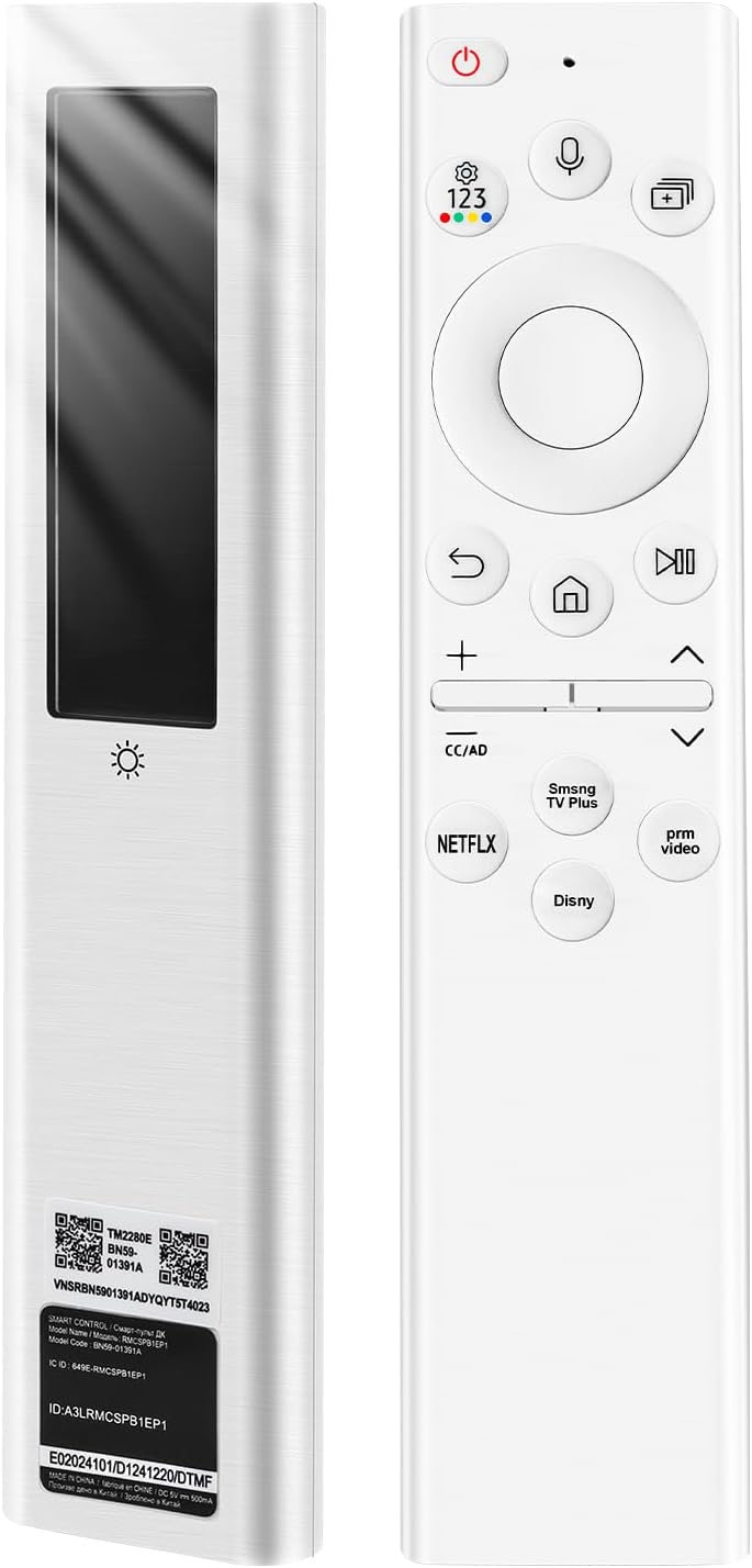 Solar Voice Remote for Samsung Frame TV BN59-01391A