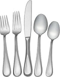 Mikasa Bravo 101 Piece Silverware Set - Elegant 18/10 Flatware