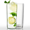 Lead-Free Crystal Highball Glasses Set - Elegant Glassware Duo for All Beverages!