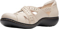 Clarks Women's Ashland Spin Q Slip-On Loafers - Comfortable Low Wedge
