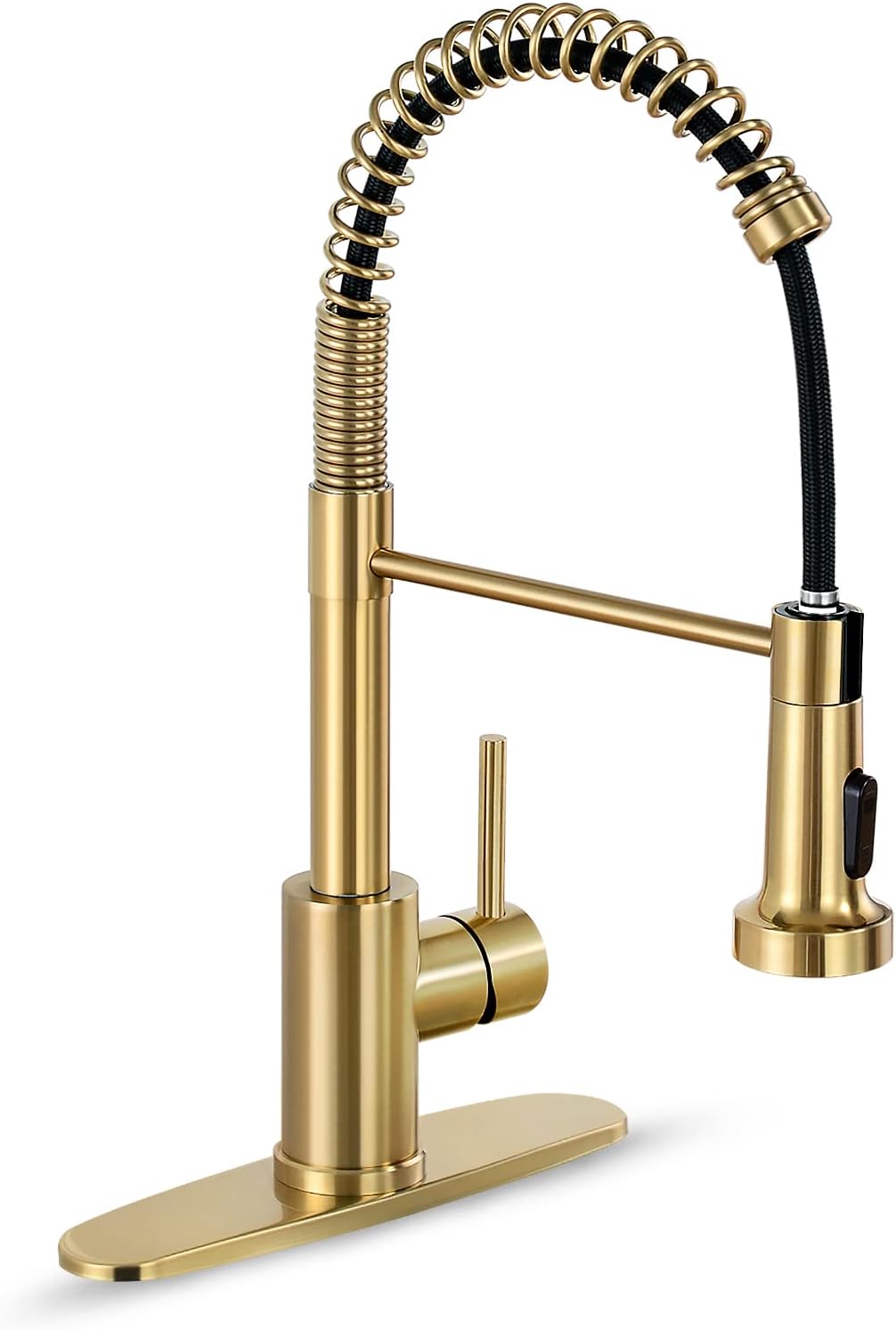HGN Kitchen Faucet with Pull Down Sprayer for Easy Cleanup