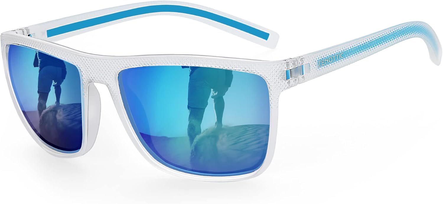 ZENOTTIC Polarized Sunglasses for Men with UV400 Protection