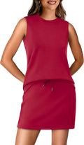 Two Piece Skirt Sets for Women Summer Vacation Outfits (Style KZKP)