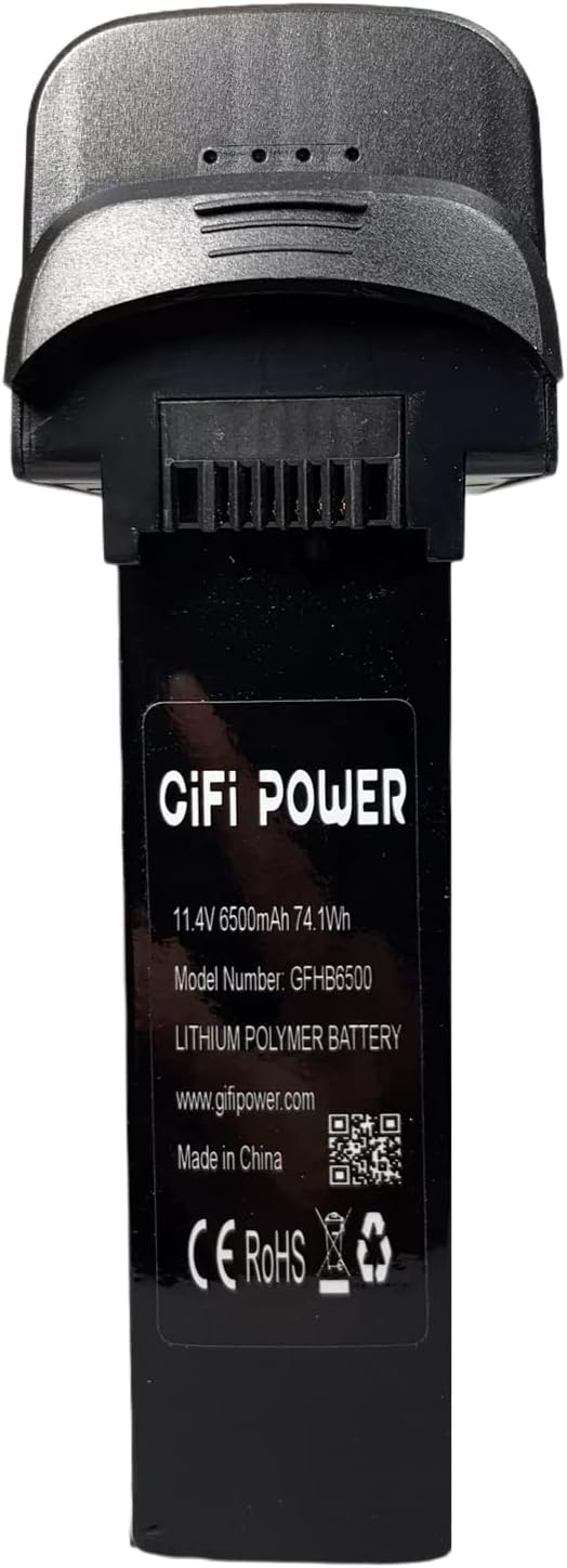 MaximalPower 11.4V 6500mAh Battery for Hubsan Zino Pro+ Drone