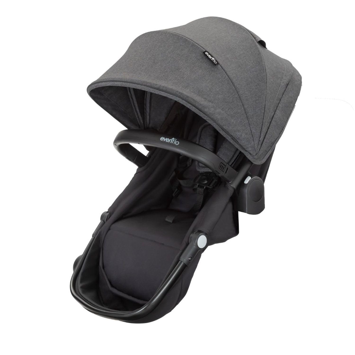 Evenflo Pivot Xpand Second Seat for Growing Families in Gray