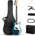 Ktaxon 4 String Electric Bass Guitar Kit with 20W AMP & Accessories