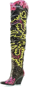 Cape Robbin women's thigh high cowboy boots for trendy western style