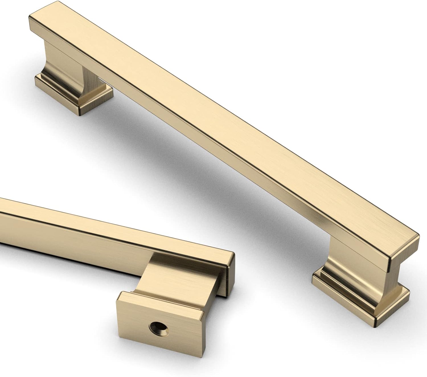 Brushed Brass Kitchen Cabinet Handles for Stylish Upgrades