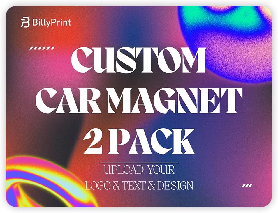 Custom Car Magnet for Business - Vivid Reflective Advertising