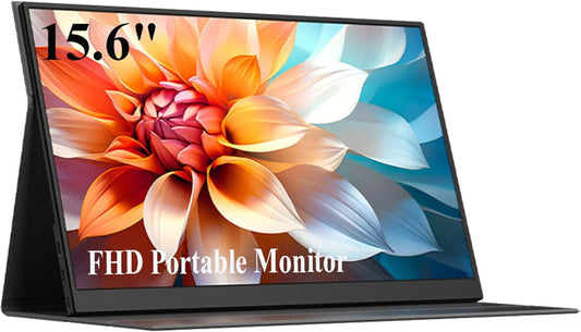 Portable FHD Gaming Monitor - USB C HDMI Connectivity