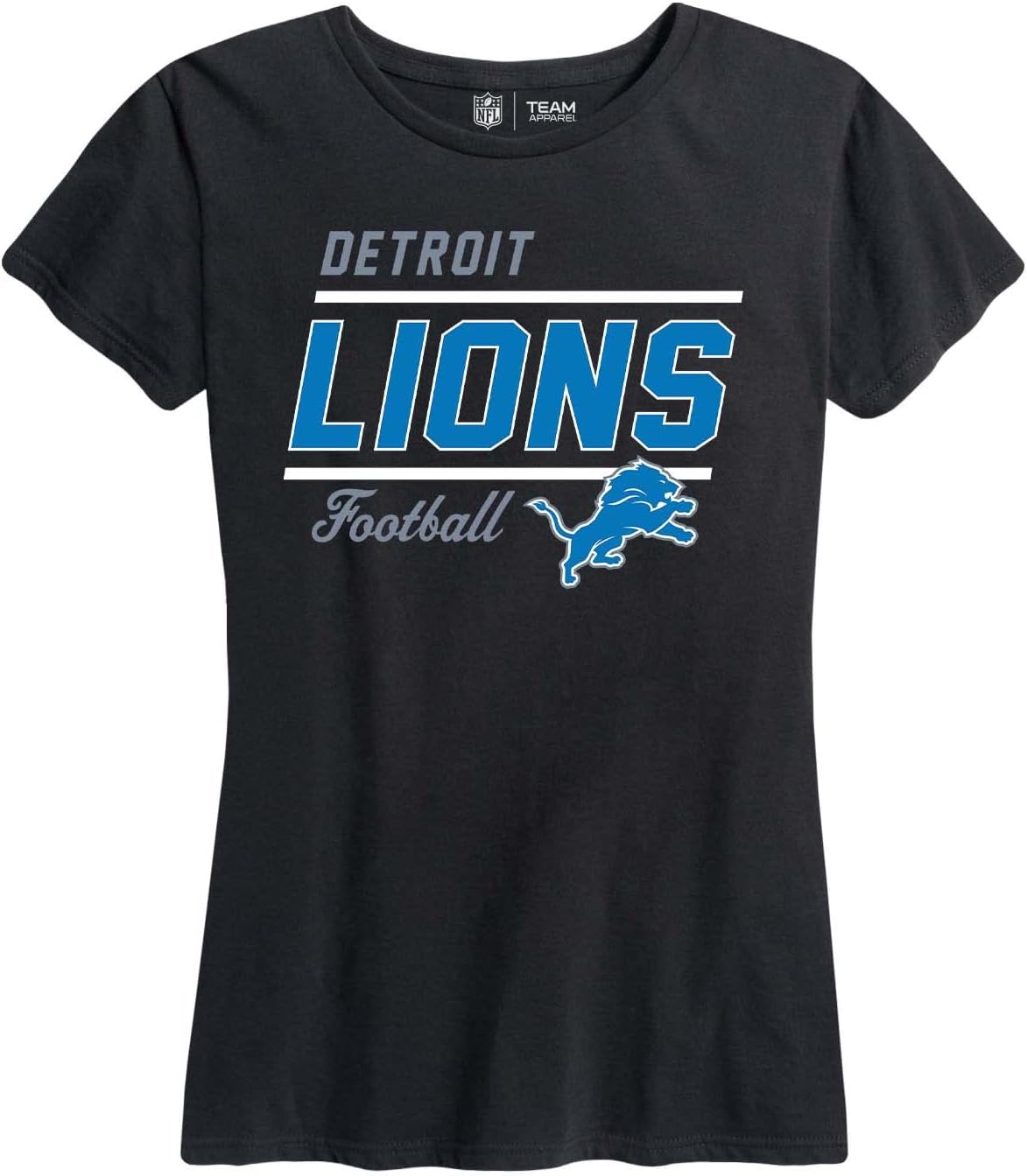 Detroit Lions Women's Relaxed Fit T-Shirt for Game Day Style