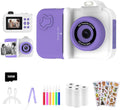 Kids Camera Instant Print - 1080P HD Dual-Lens Selfie Camera