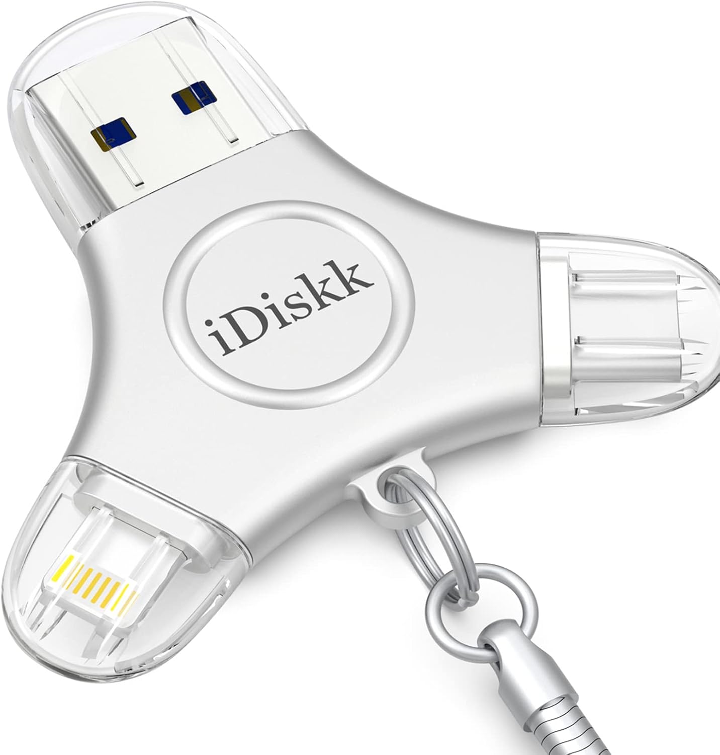 iDiskk 512GB Photo Vault for iPhone and USB-C Devices