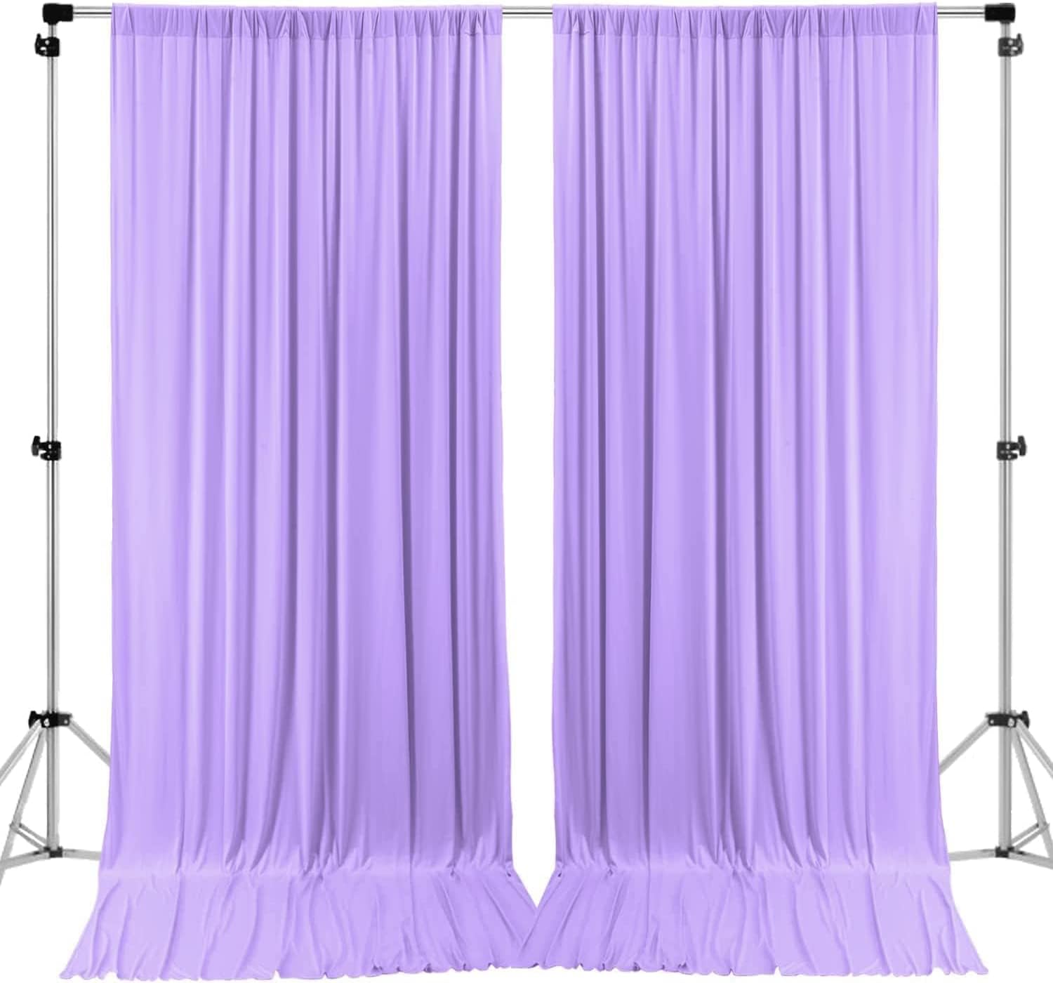 10x10 Feet Polyester Backdrop Drapes for Elegant Events