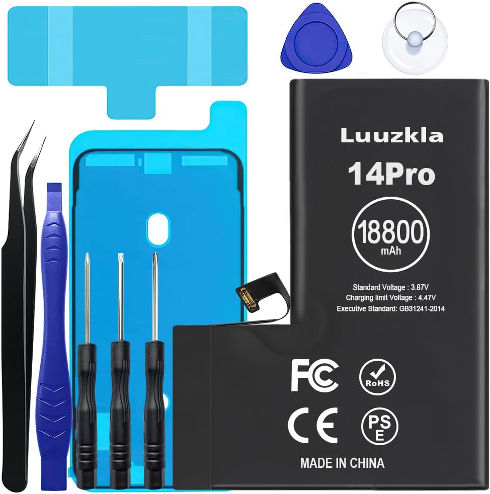18800mAh Super Capacity Battery for iPhone 14 Pro - Upgrade