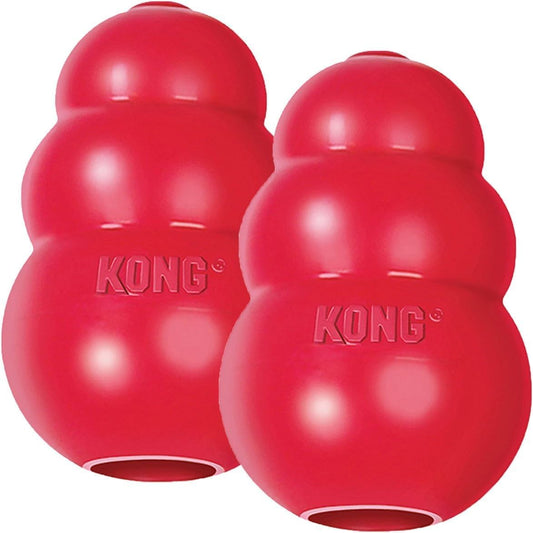 Kong Classic Fetch & Chew Toy Duo - Stuffable Treat-Filling!