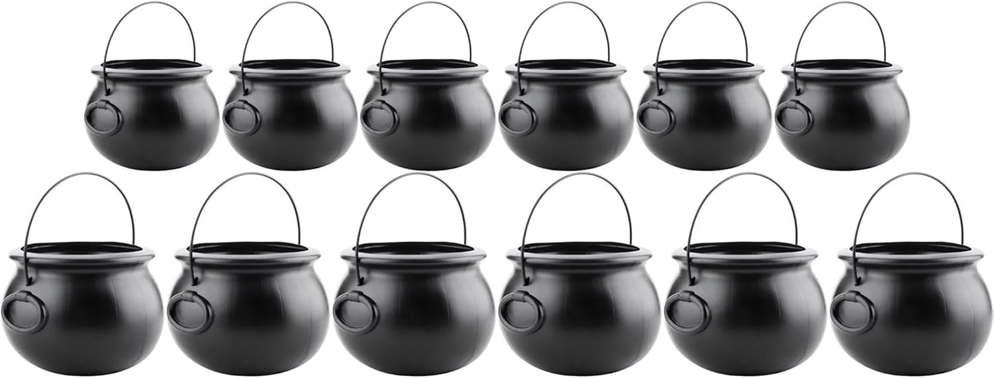 PMU Halloween Cauldron Pot Kettle for Spooky Decorations