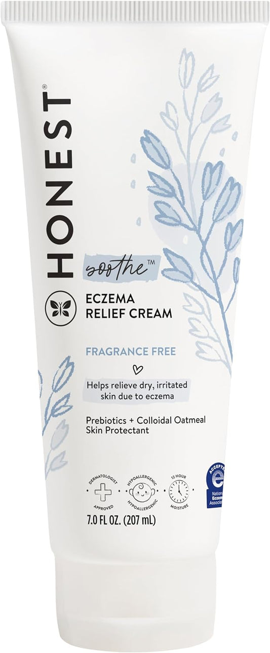 The Honest Co. Eczema Therapy Cream | Gentle Baby Soothing & Protecting