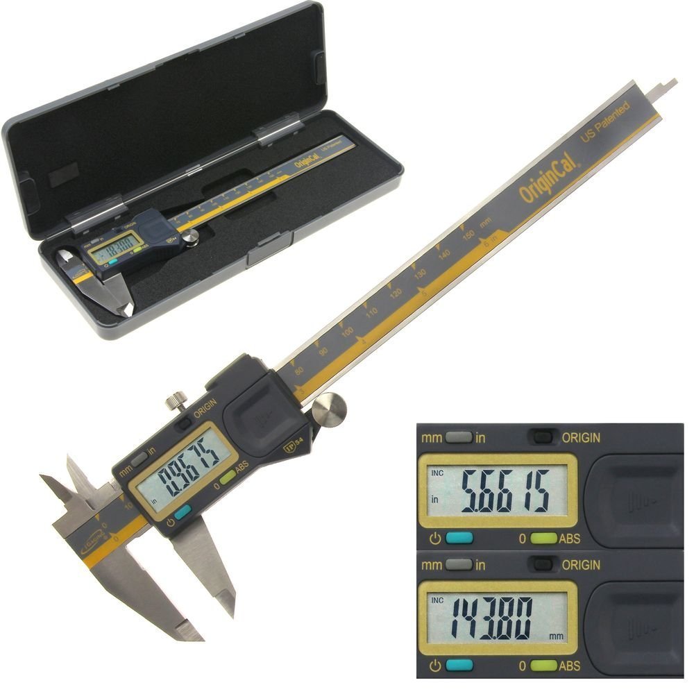 iGaging IP54 Absolute Origin 0-6in Digital Electronic Caliper