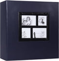 RECUTMS Photo Album 4x6 Holds 1000 Photos in Elegant Blue