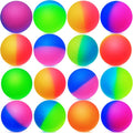 30 Pcs Jumbo Super Bouncy Balls 2.35 in Assorted Colors - High Bounce