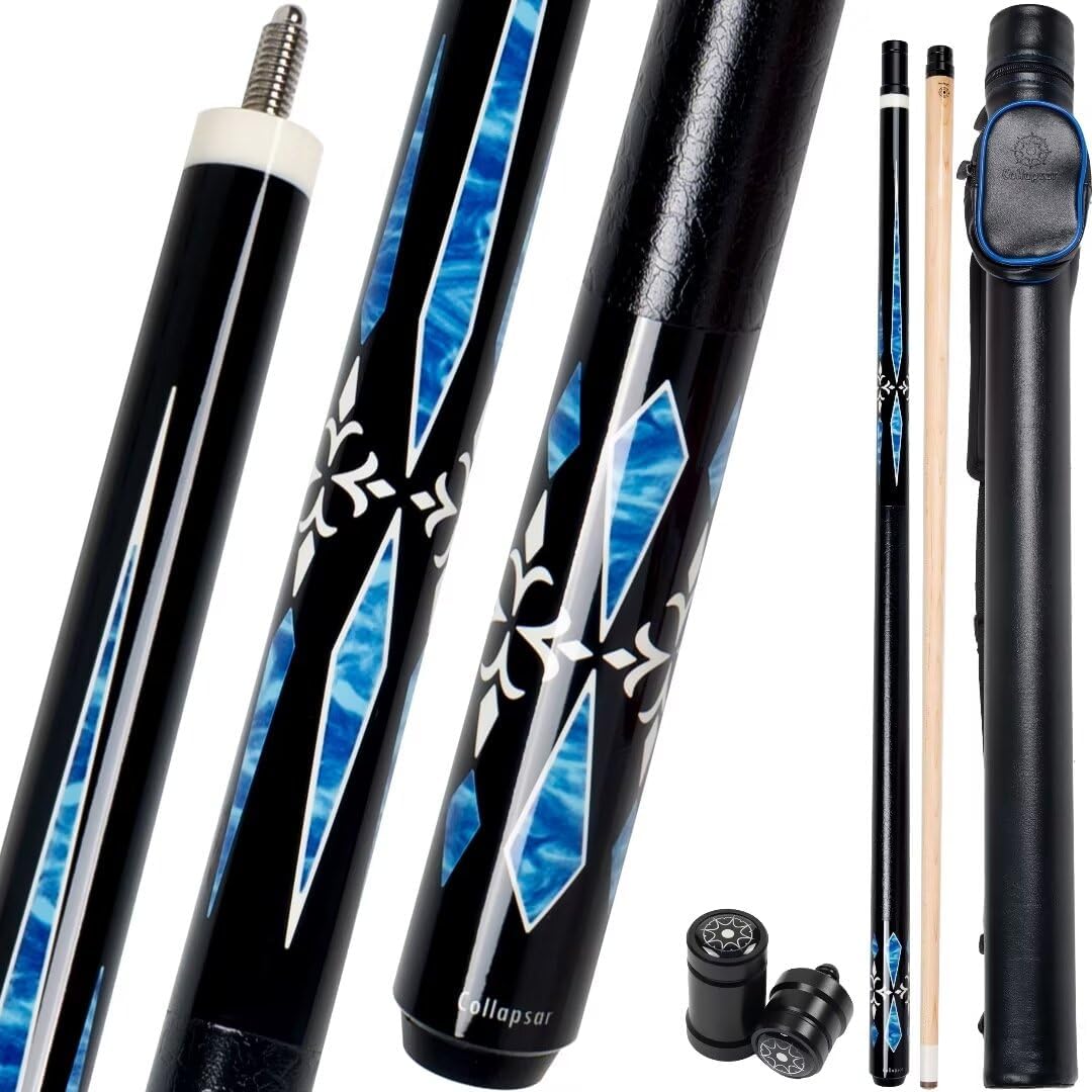 Collapsar CA Pool Stick with Hard Case for Professional Play
