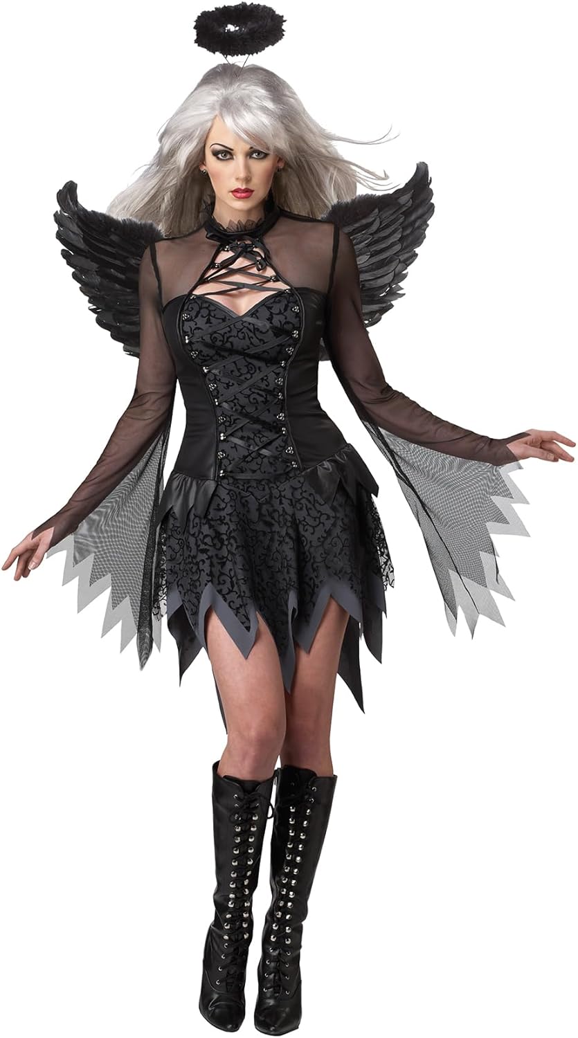 Eye Candy Fallen Angel Plus Size Women's Costume for Halloween