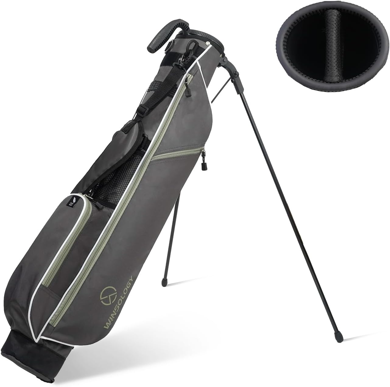 Ultra-Light Golf Stand Bag: Easy Carry for Any Course!