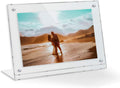 18x15 Acrylic Floating Picture Frame - Table Stand with Magnetic Cover