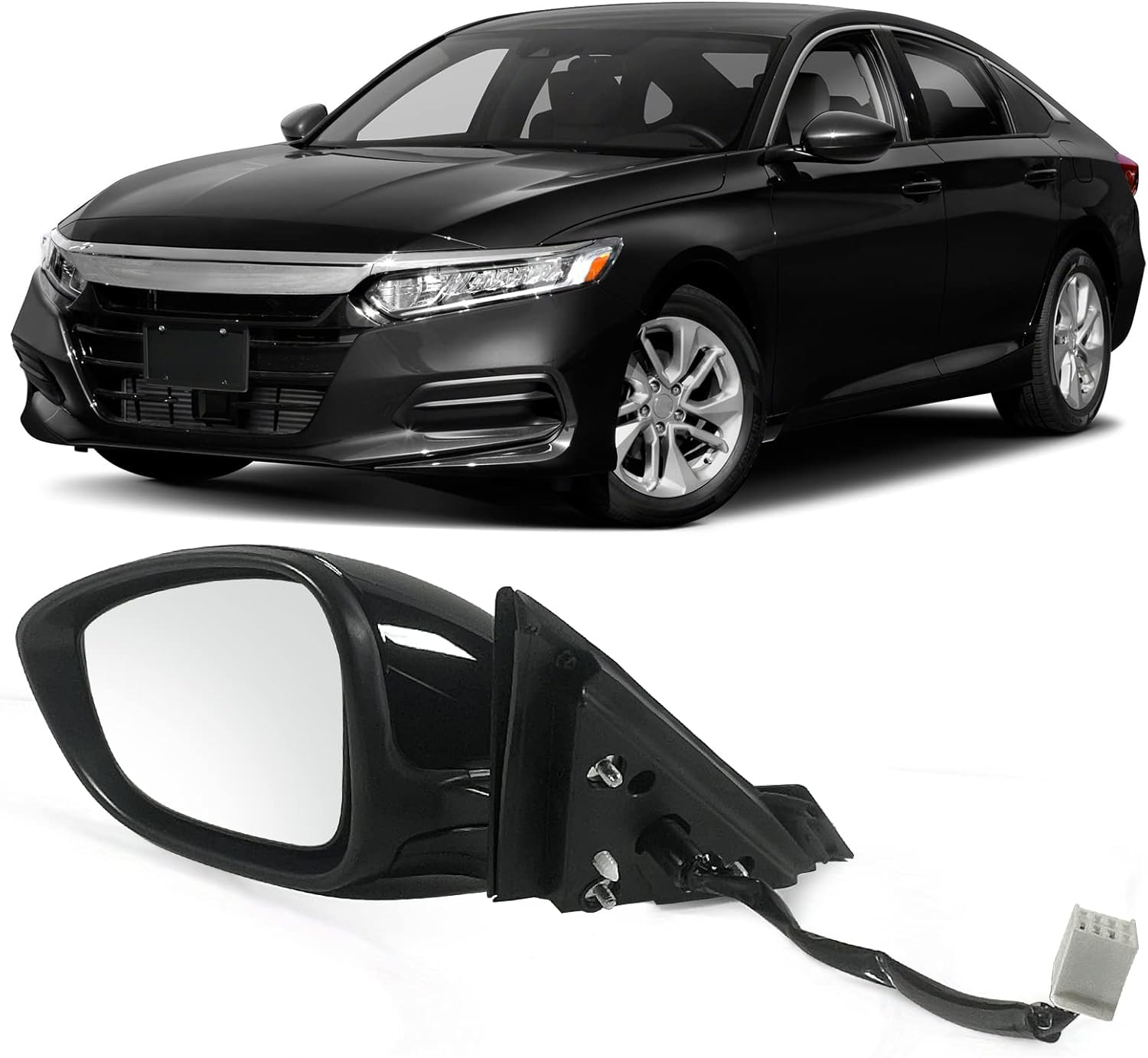 Left Driver Side Door Mirror for Honda Accord 2018-2022 Models