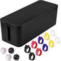 Cable Management Box Large Cable Organizer Box to Hide Wires - Neat