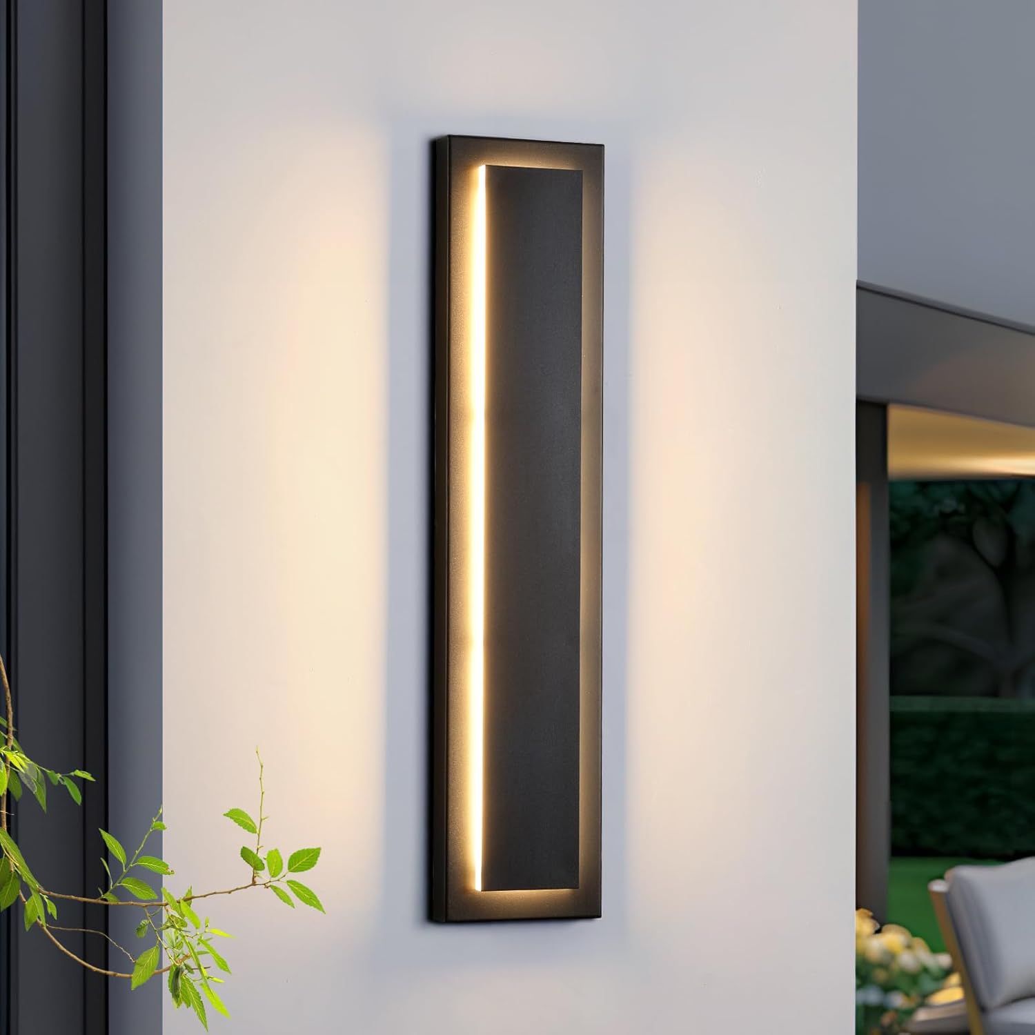 Modern Outdoor Wall Sconce 23.6 Inch LED Lighting Fixture
