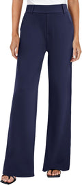 FireSwan Women's Wide Leg Dress Pants High Waisted - Comfortable
