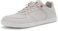 Pulltop Barefoot Wide Toe Box Shoes for Men - Minimalist Slip-On Dress