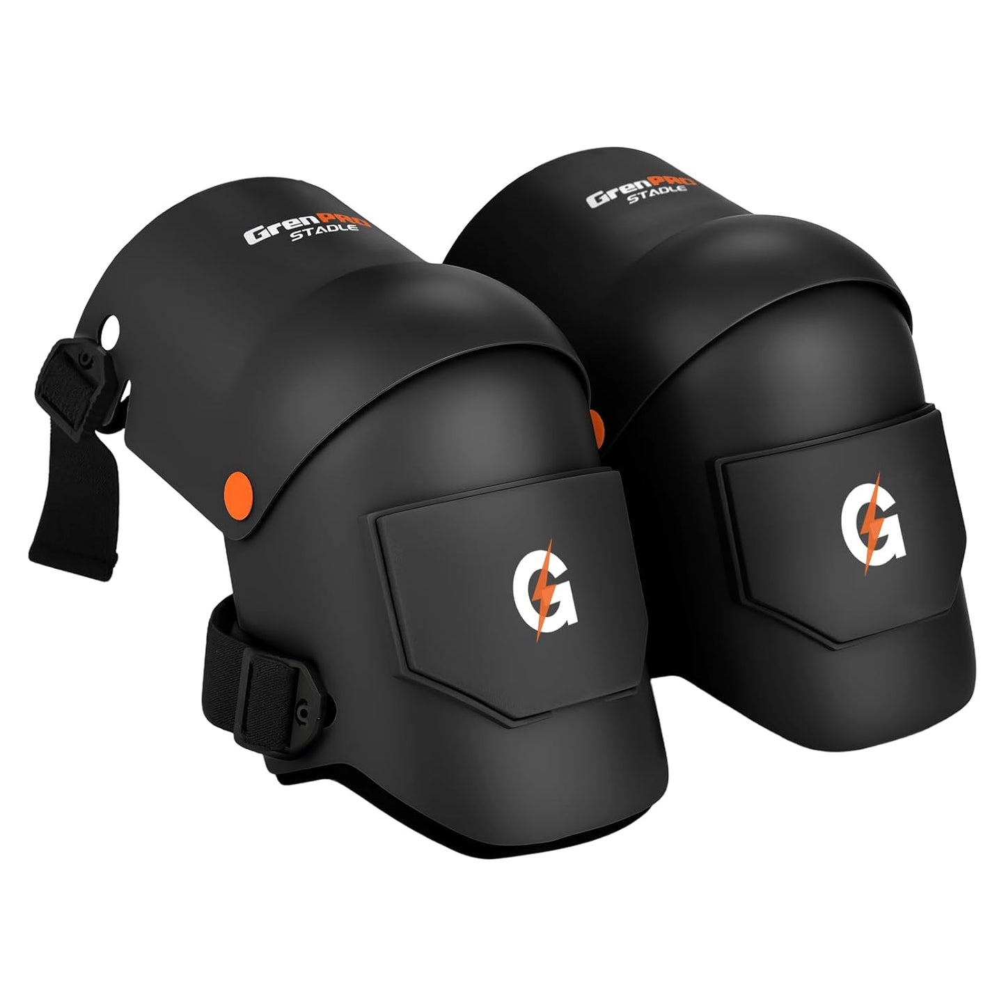 Heavy Duty Foldable Knee Pads for Work - Adjustable & Portable