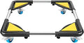 Telescopic Furniture Dolly with 4 Locking Wheels - Adjustable