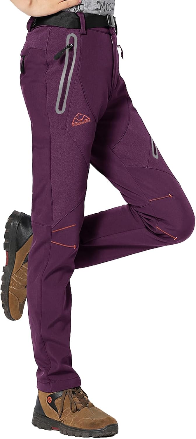 Rdruko Women's Snow Pants Waterproof Insulated for Skiing