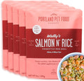 Fresh Wallys Salmon N Rice Dog Food Pouches - Limited Ingredient