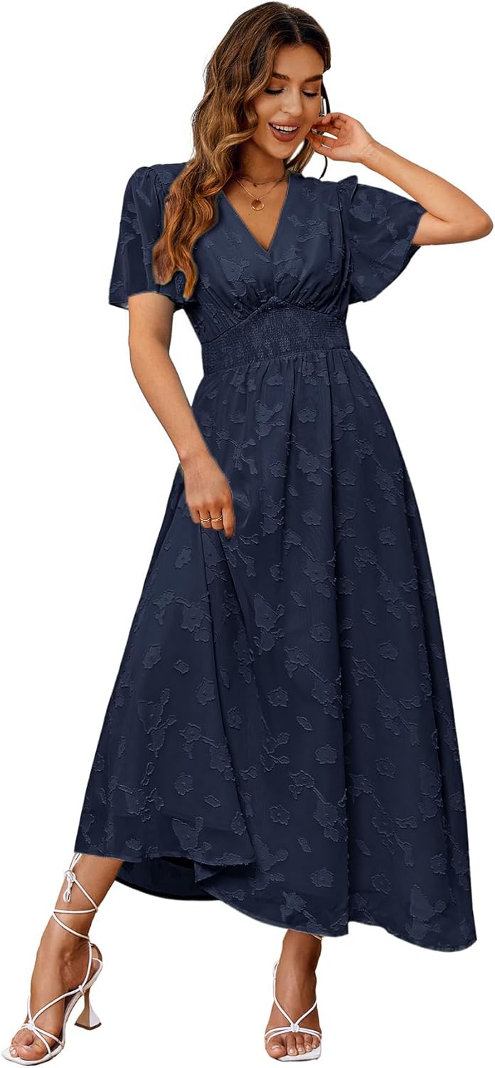 Simplee Women's Boho Floral Maxi Dress for Every Occasion