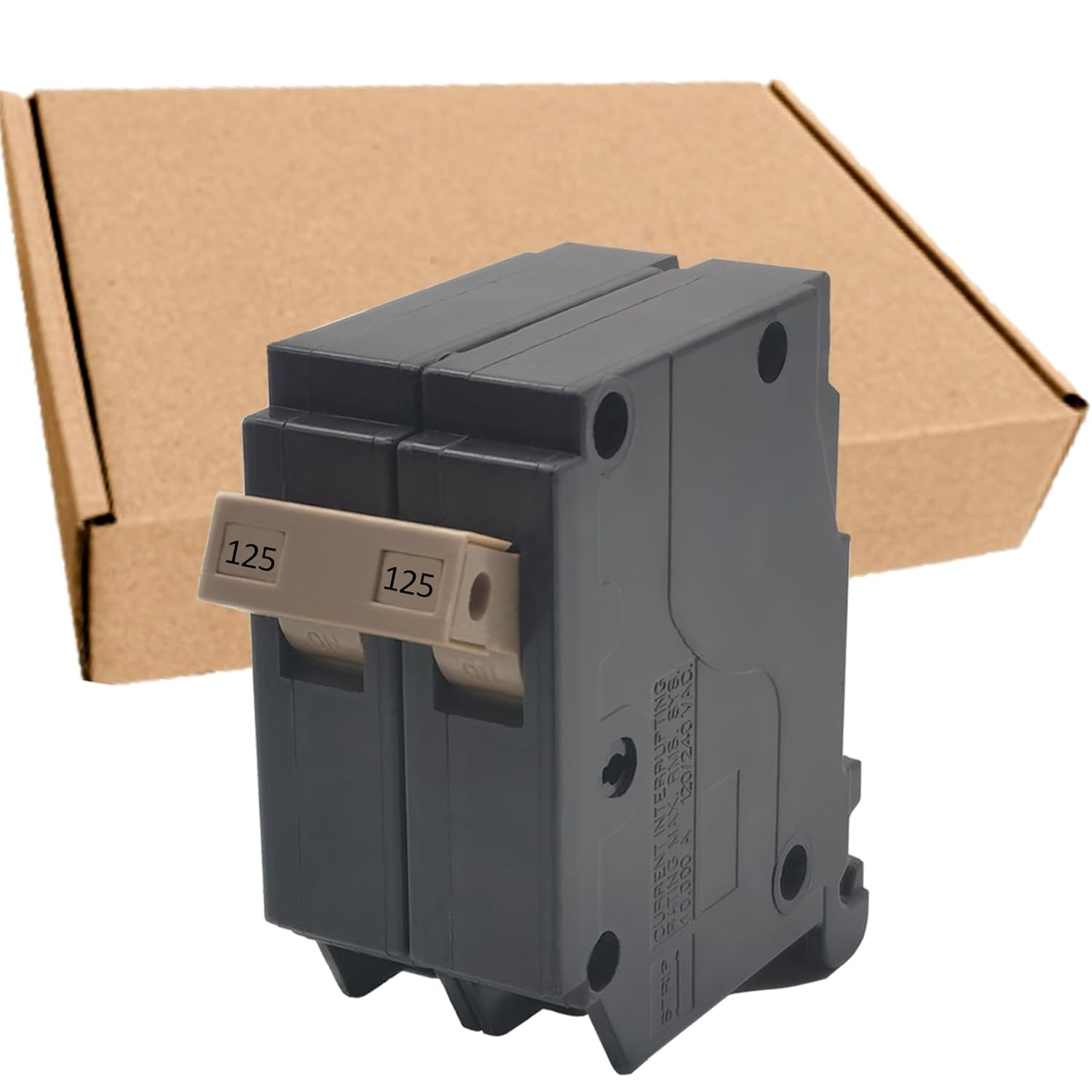 125 Amp 2-Pole Circuit Breaker for Safe Electrical Protection