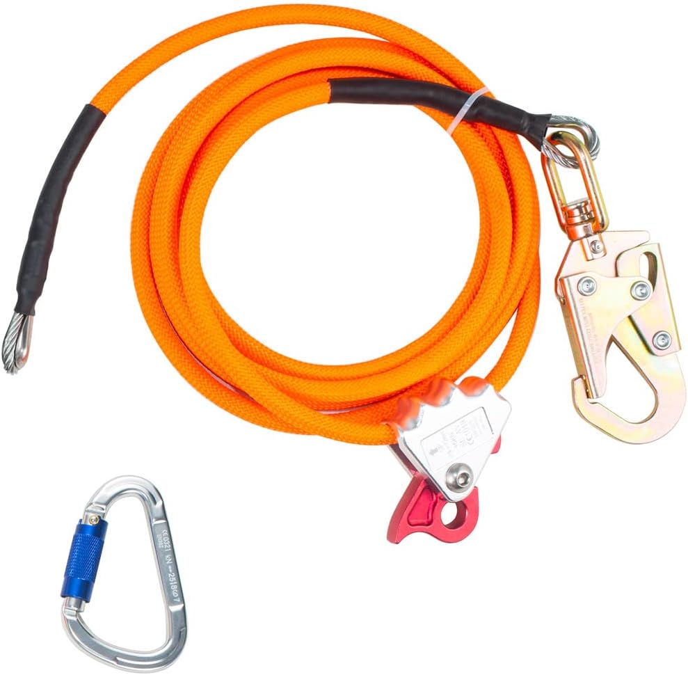 Adjustable Steel Core Flipline Kit for Tree Climbing