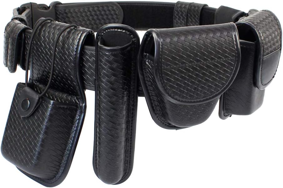 8-in-1 Police Duty Belt Kit for Law Enforcement Utility Use