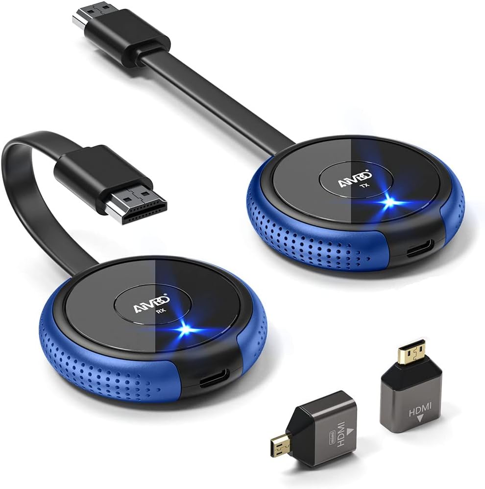 AIMIBO 4K Wireless HDMI Extender - Lag-Free Streaming!