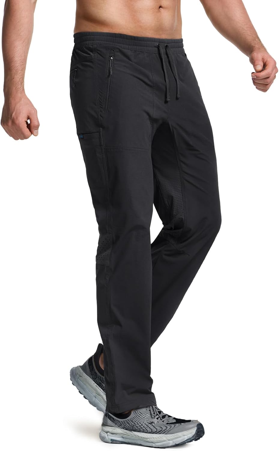 CQR Men's Lightweight Vent Hiking Pants for Outdoor Activities