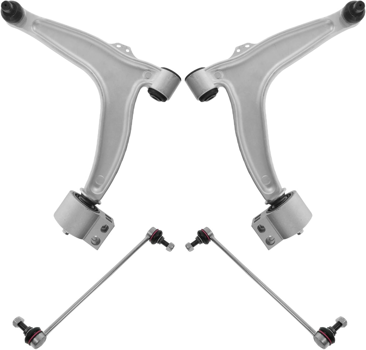 TRQ Front Suspension Kit Control Arm for Saab 9-3 and 9-3X