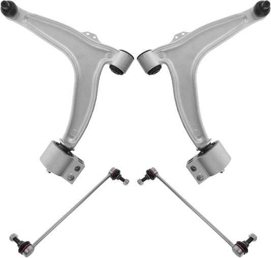 TRQ Front Suspension Kit Control Arm for Saab 9-3 and 9-3X