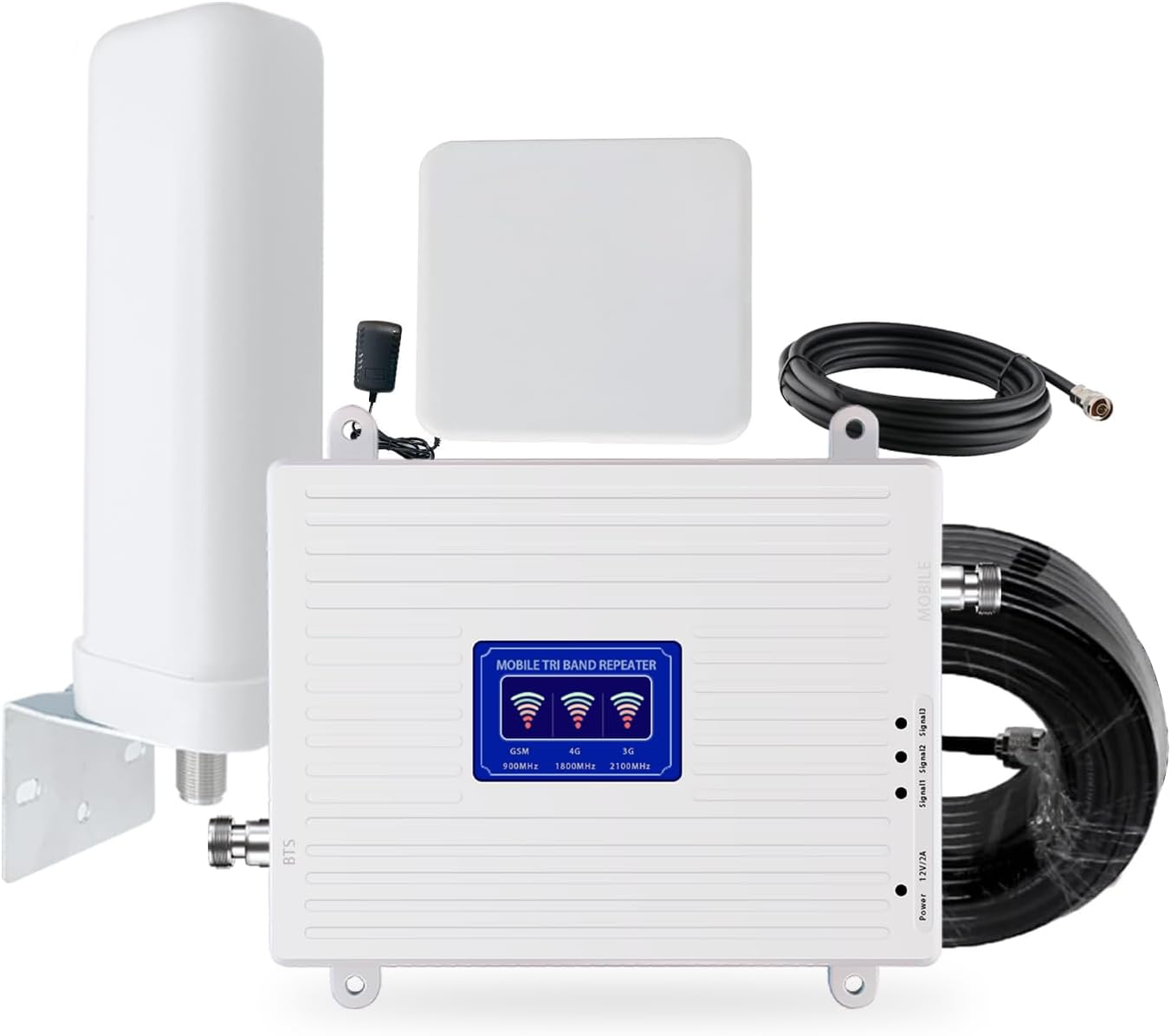 4G 3G 2G Cell Phone Signal Booster for Home and Office Use