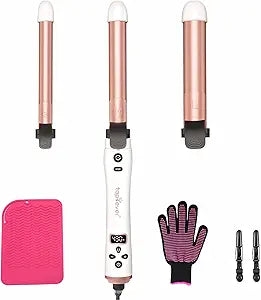 3 in 1 Auto Rotating Curling Iron for Perfect Hairstyles