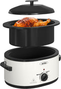 Roaster Oven with Self-Basting Lid - Electric 8 QT Roaster Oven