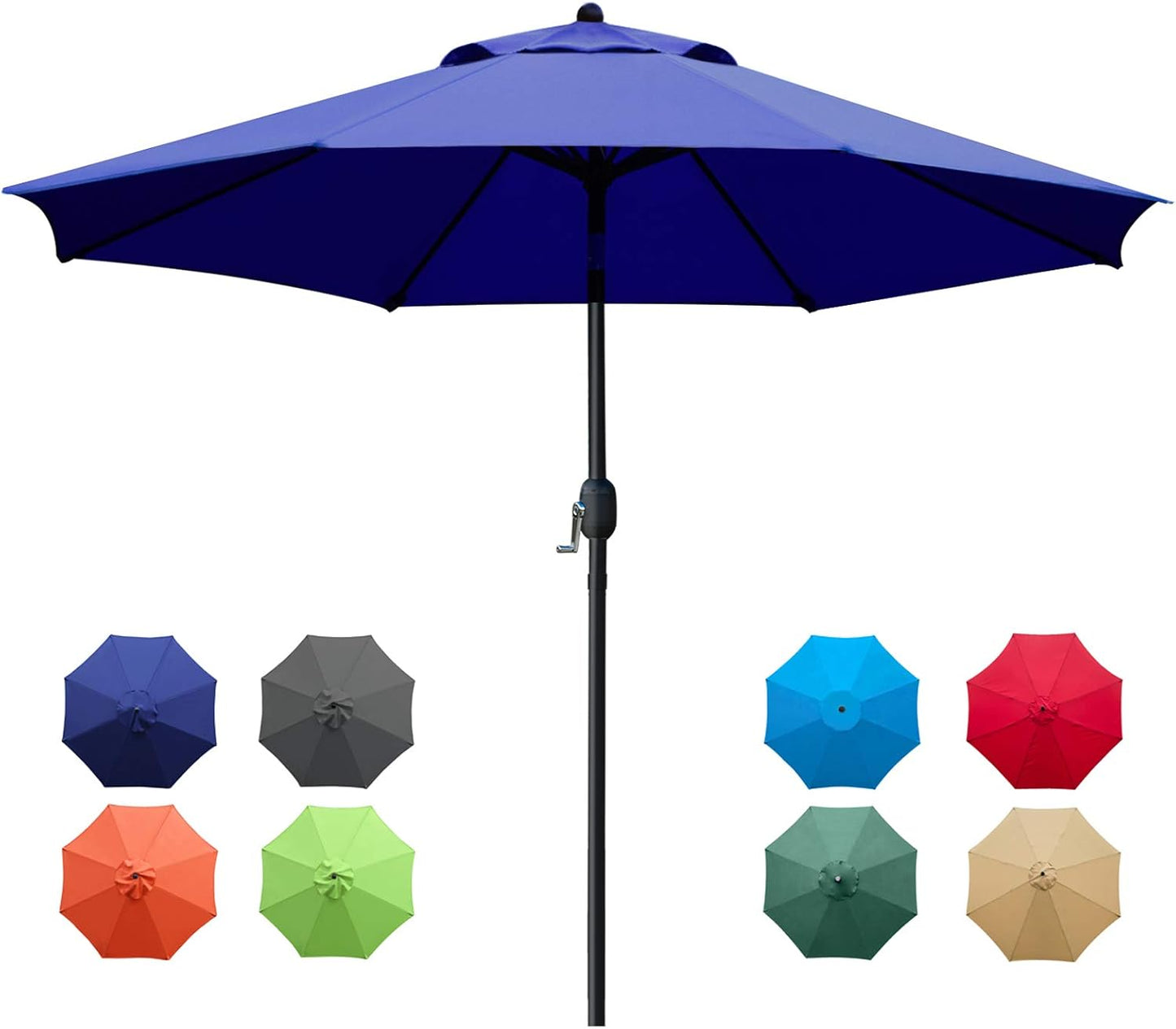 Sunnyglade 9Ft Patio Umbrella for Outdoor Comfort and Style